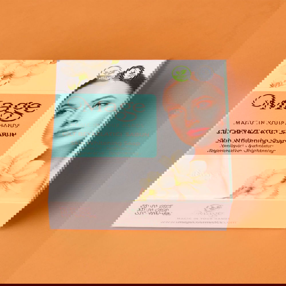  Mage Beyazlatıcı Sabun - Beyaz - 100 gr