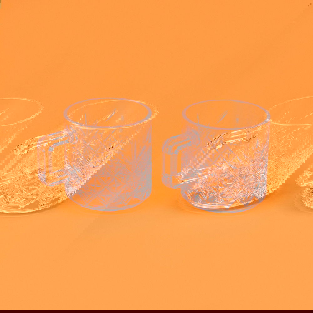 Paşabahçe Timeless Cam Kupa - Şeffaf - 195 ml