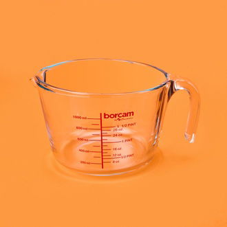 Paşabahçe Borcam Ölçü Kabı - Şeffaf - 1 lt