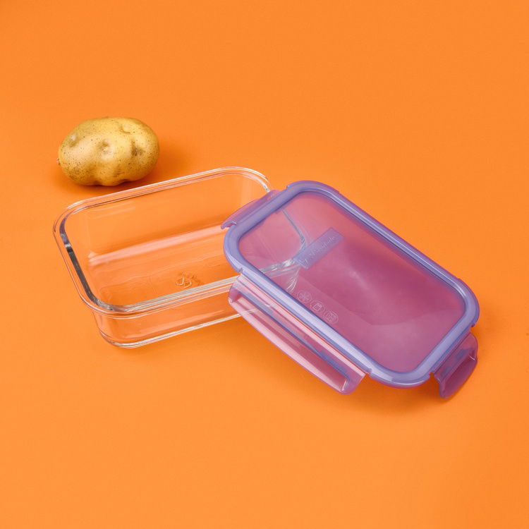  Paşabahçe Lockie&Lock Saklama Kabı - Şeffaf / Mavi - 1030 ml
