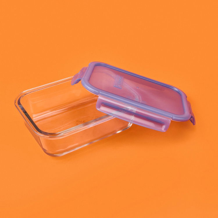  Paşabahçe Lockie&Lock Saklama Kabı - Şeffaf / Mavi - 1030 ml