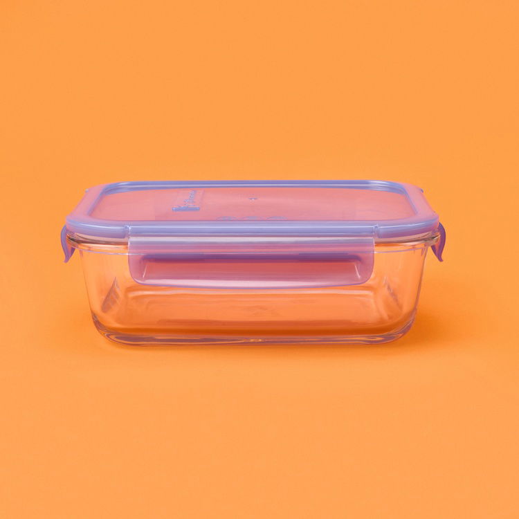  Paşabahçe Lockie&Lock Saklama Kabı - Şeffaf / Mavi - 1030 ml