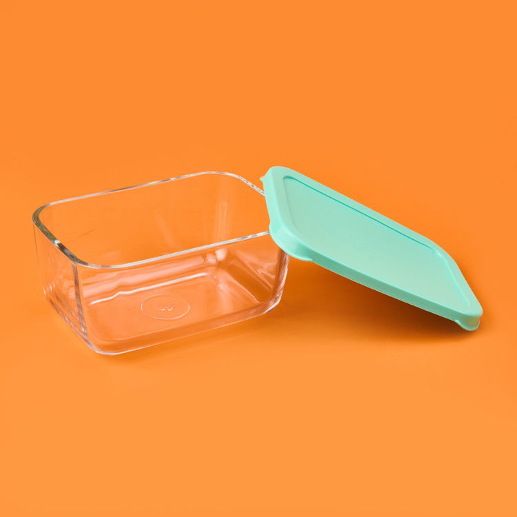  Paşabahçe Snow Box Saklama Kabı - Şeffaf / Yeşil - 790 ml