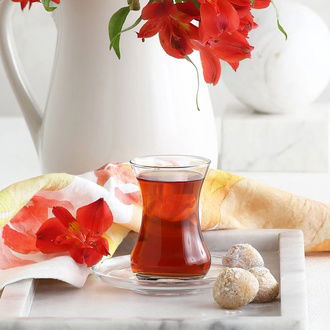 Lav Demet 12 Parça Çay Seti - Şeffaf