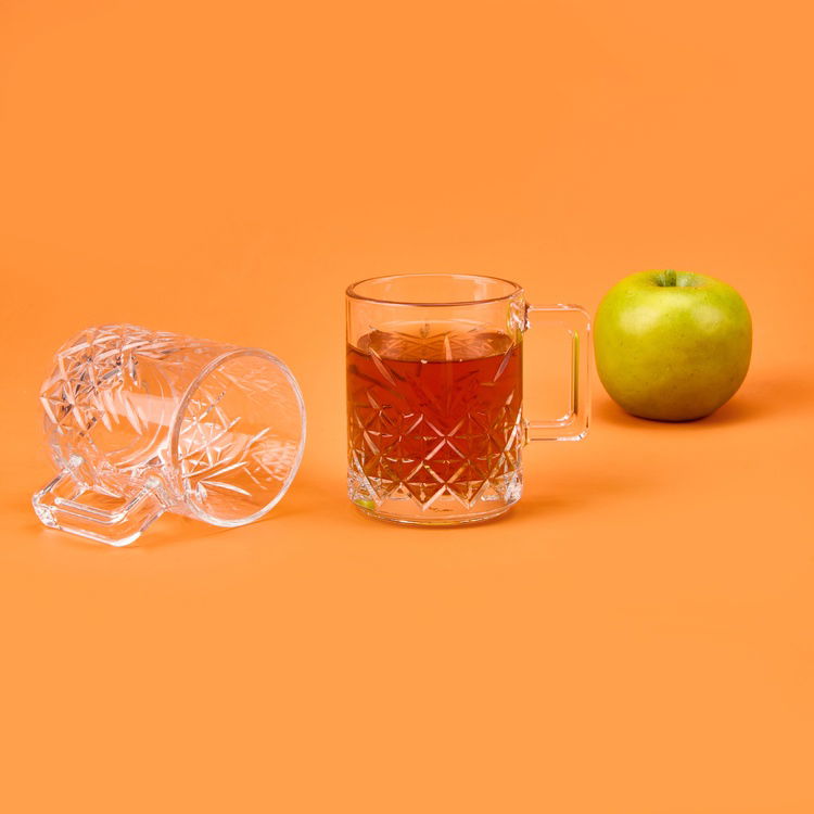  Paşabahçe Timeless 2'li Cam Kupa - Şeffaf - 250 ml