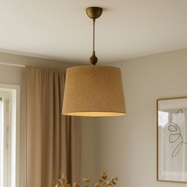  Evidea Lighting Fiona Sarkıt - Kahverengi - 35 cm