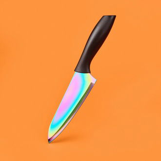 Rooc ST03 Titanyum Seri Şef Bıçağı - Renkli - 28 cm
