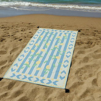 Evidea Soft Lime Cello Peştamal - Ekru - 90x160 cm