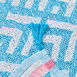  Evidea Soft Line Peştemal -Mavi - 90x160 cm