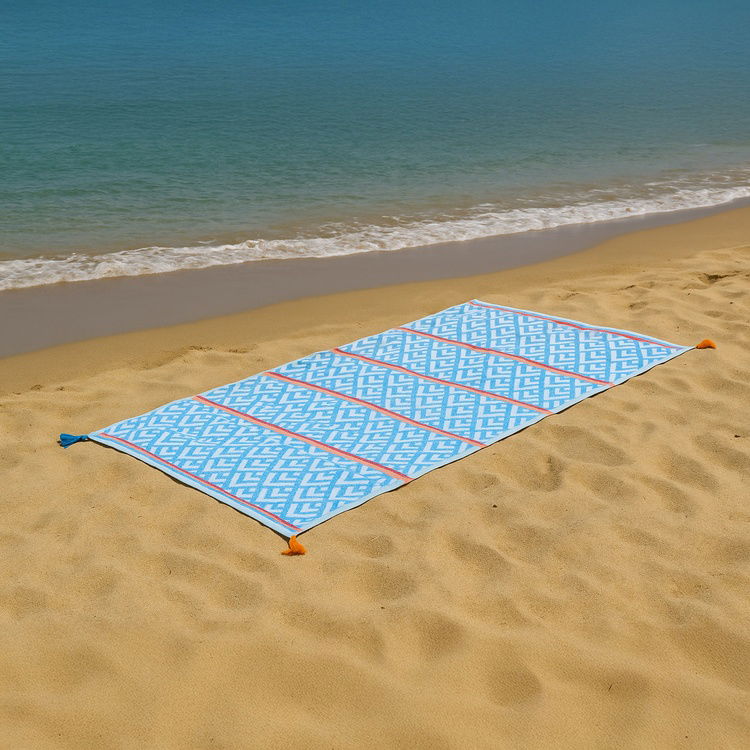  Evidea Soft Line Peştemal -Mavi - 90x160 cm