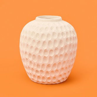Evidea Deco Hermosa Vazo - Bej - 21 cm