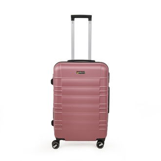 Hoffmanns Travel Star Orta Boy ABS Valiz - Gülkurusu - 66x45x26 cm