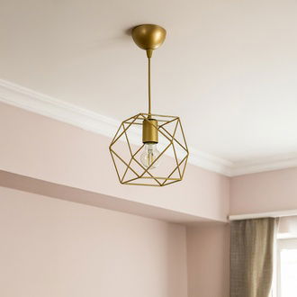 Nisa Luce Zambak Tekli Avize - Eskitme - 70x22x22 cm