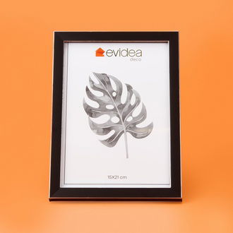 Evidea Deco Arno Çerçeve - Siyah - 15x21 cm