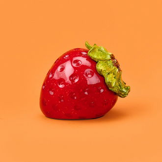 Evidea Deco Strawberry Dekor - Kırmızı - 10 cm