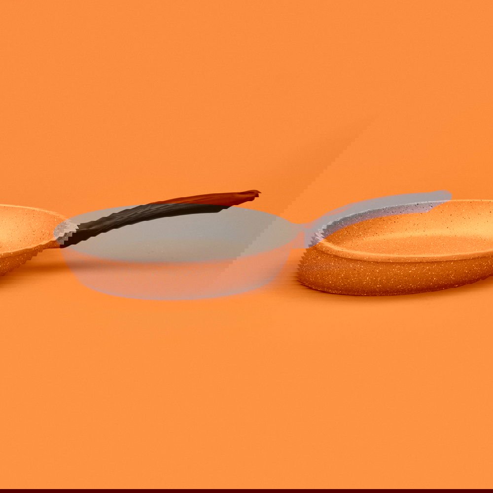  MasterChef Döküm Tava - Bej / Siyah - 28 cm