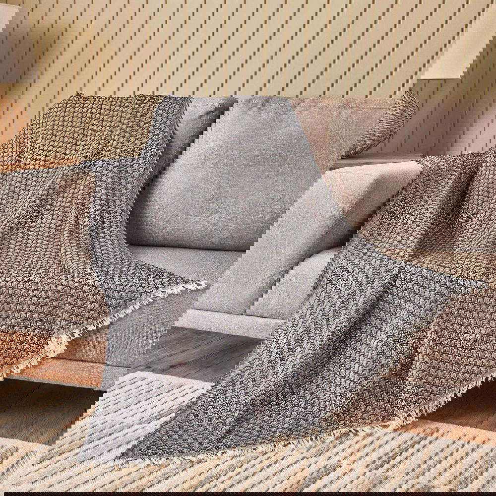  Evidea Soft Bety Koltuk Örtüsü - Lacivert - 130x170 cm