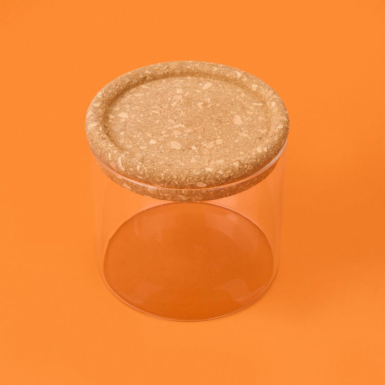  Arow Joseph Cam Kavanoz - Şeffaf / Açık Kahverengi - 800 ml