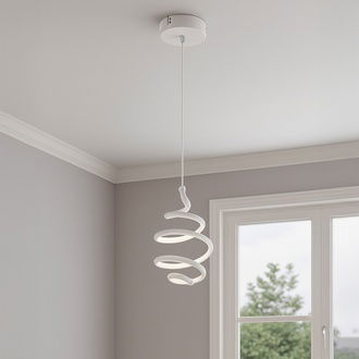 Nisa Luce Sirena Ledli Avize - Sarı / Gün Işığı / Beyaz